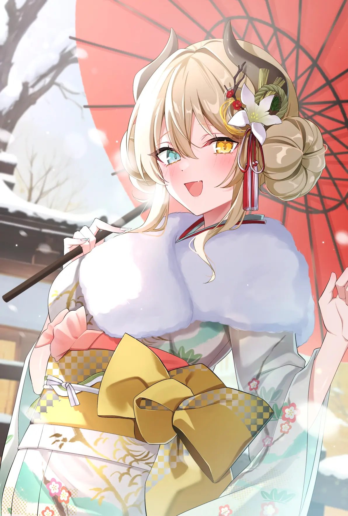 图片[4]-异彩夺目 – 异色瞳女子插画特辑-忙忙软件库