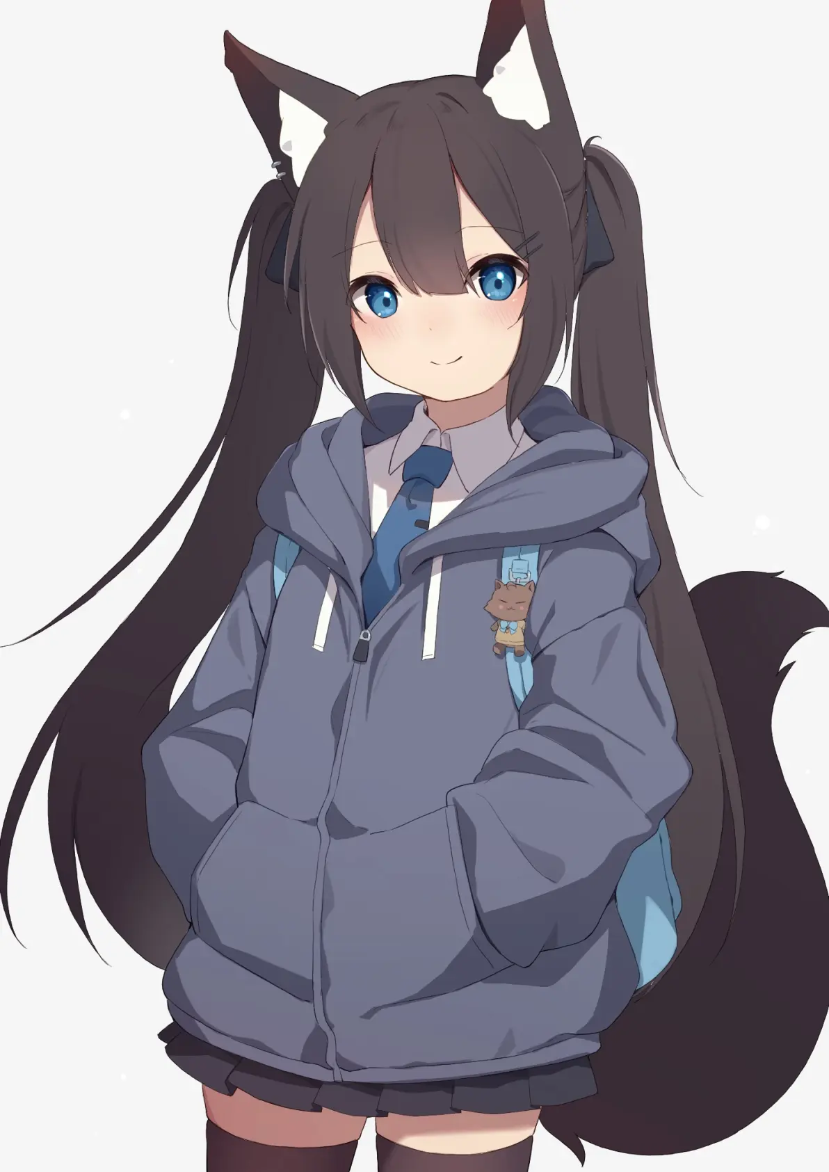 图片[6]-轻松休闲♡ – 校服×开衫卫衣女子插画特辑-忙忙软件库