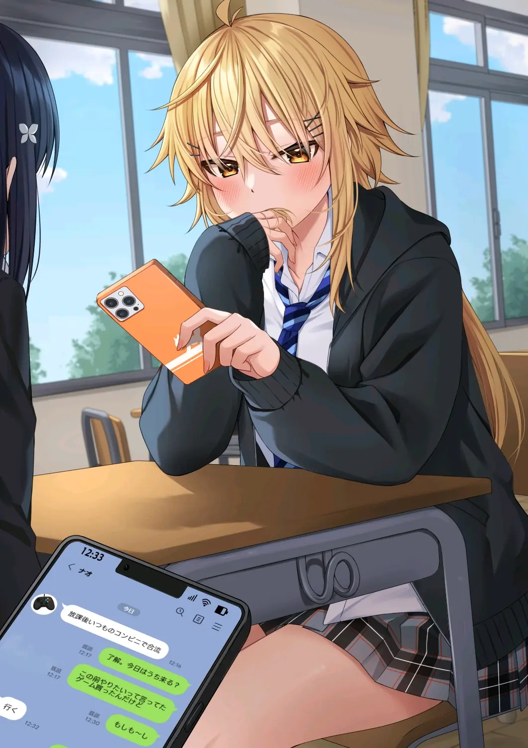 图片[13]-轻松休闲♡ – 校服×开衫卫衣女子插画特辑-忙忙软件库