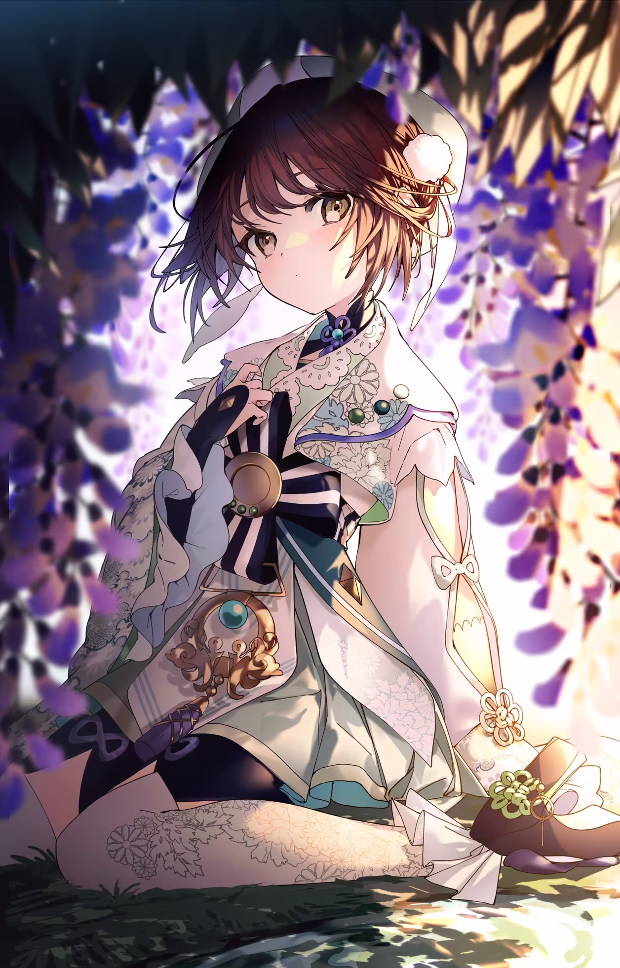 图片[10]-优雅花姿/紫藤花插画特辑-忙忙软件库