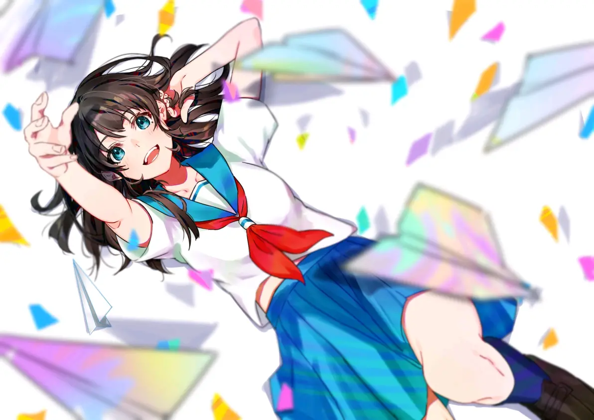 图片[3]-随风飞舞/纸飞机插画特辑-忙忙软件库