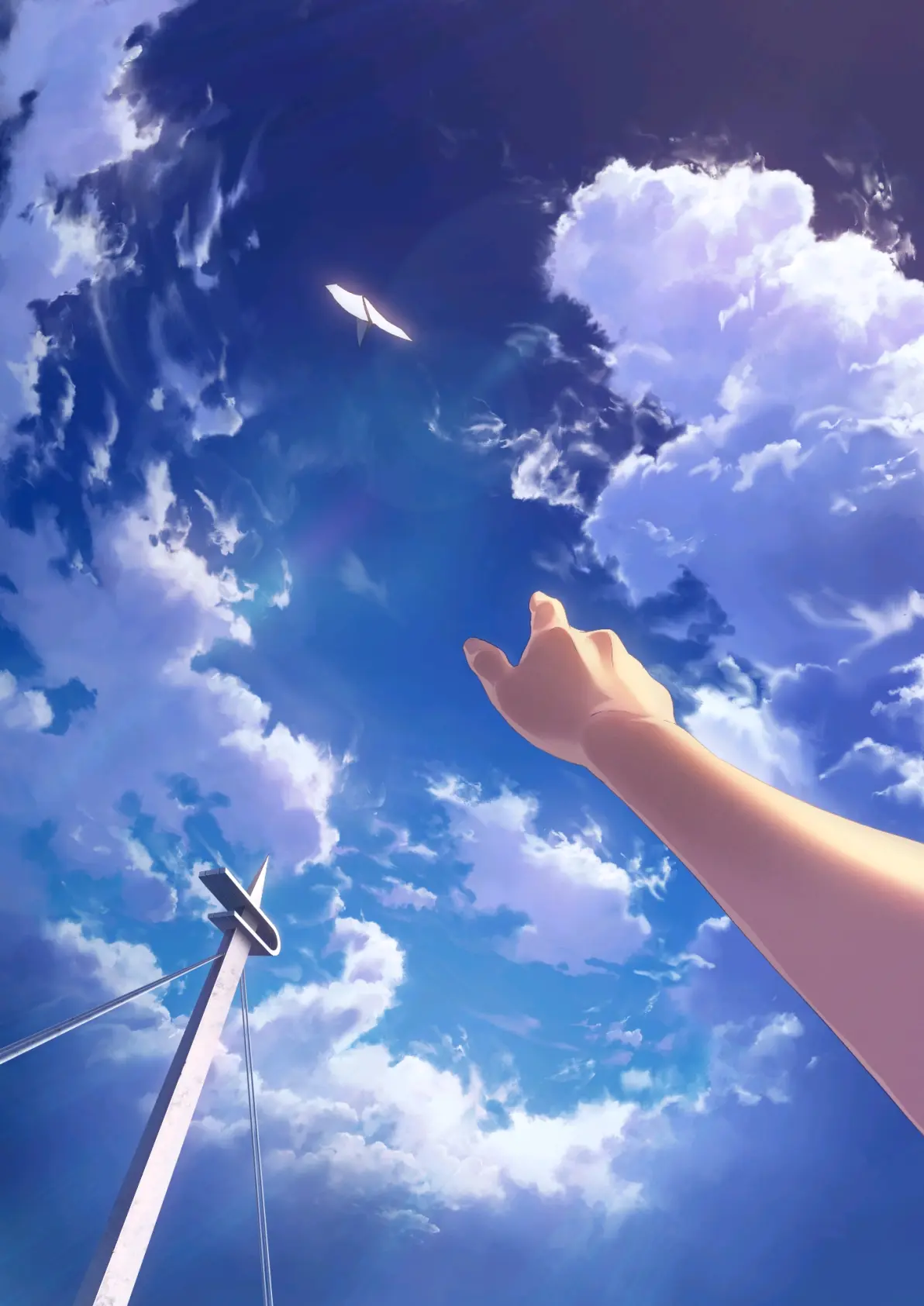 图片[4]-随风飞舞/纸飞机插画特辑-忙忙软件库