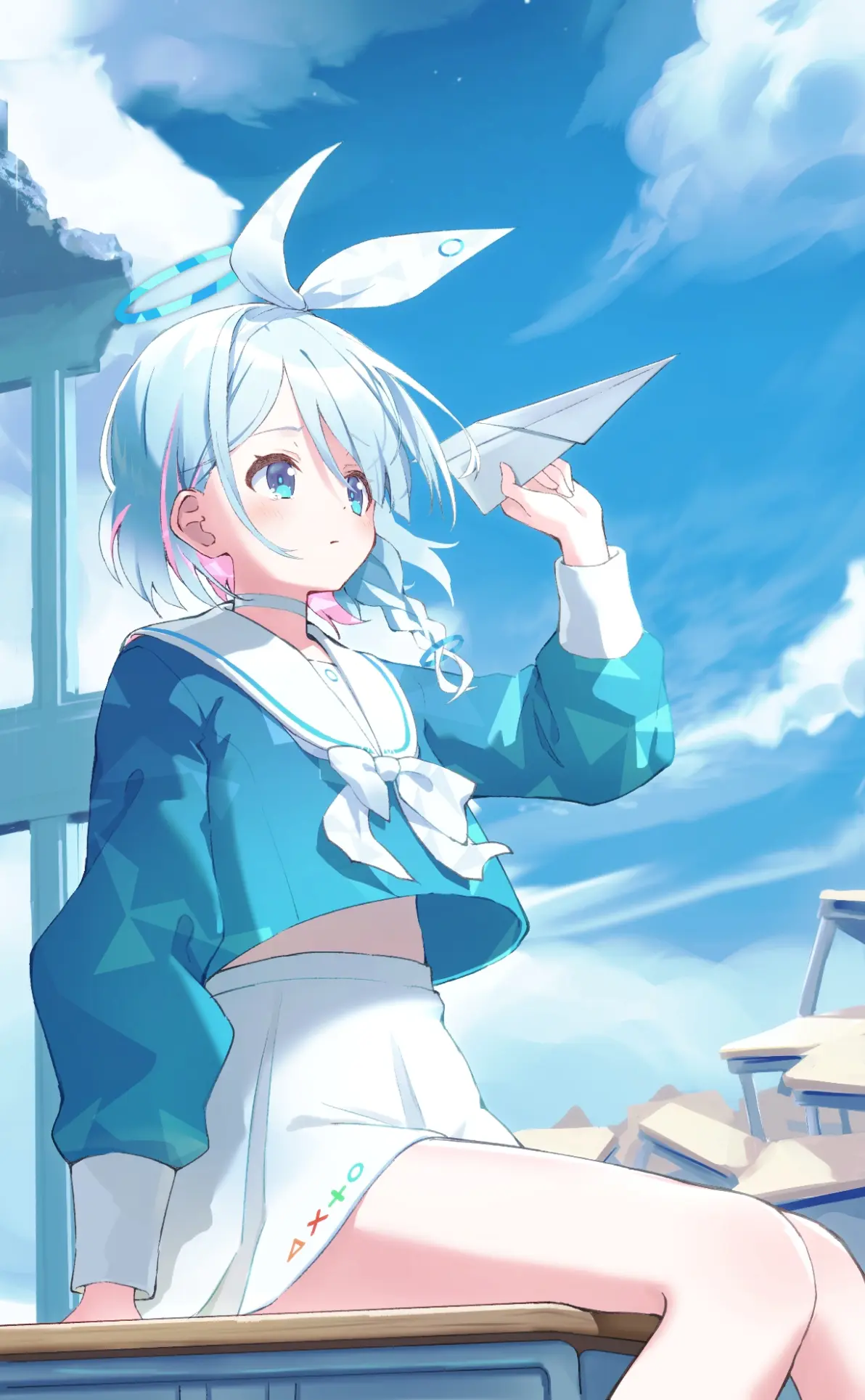 图片[8]-随风飞舞/纸飞机插画特辑-忙忙软件库