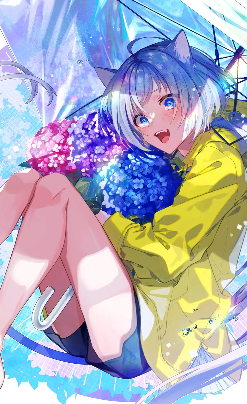 图片[8]-为雨景增色/绣球花插画特辑-忙忙软件库