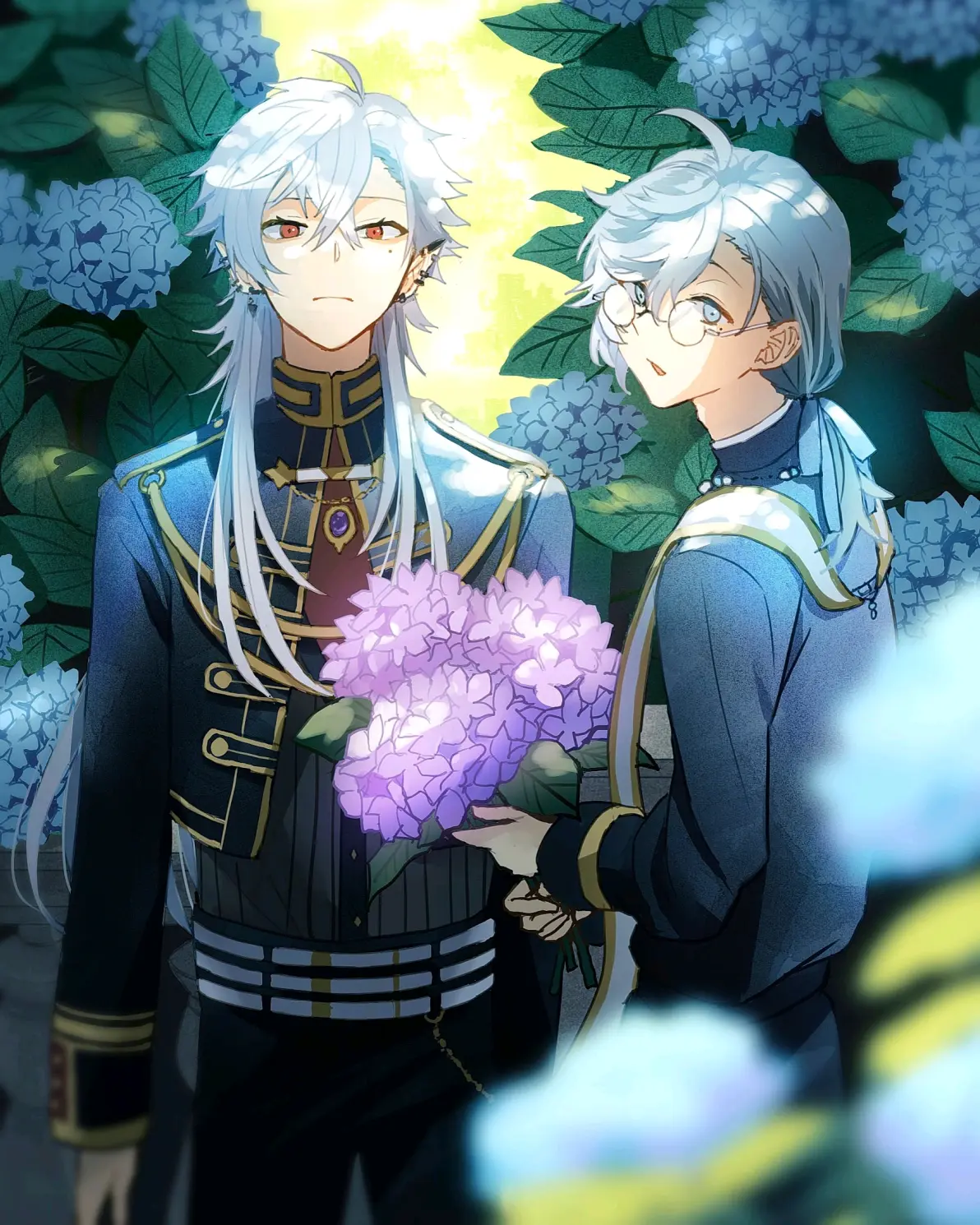 图片[4]-为雨景增色/绣球花插画特辑-忙忙软件库