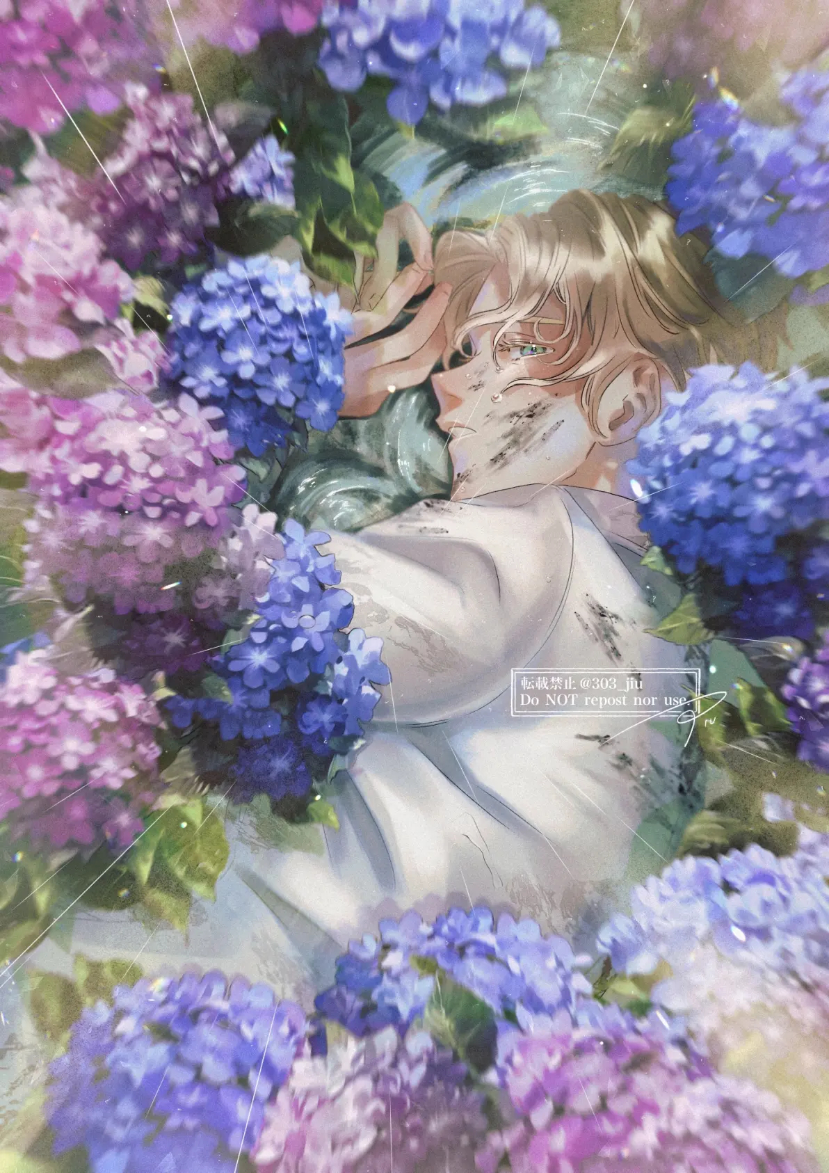 图片[14]-为雨景增色/绣球花插画特辑-忙忙软件库