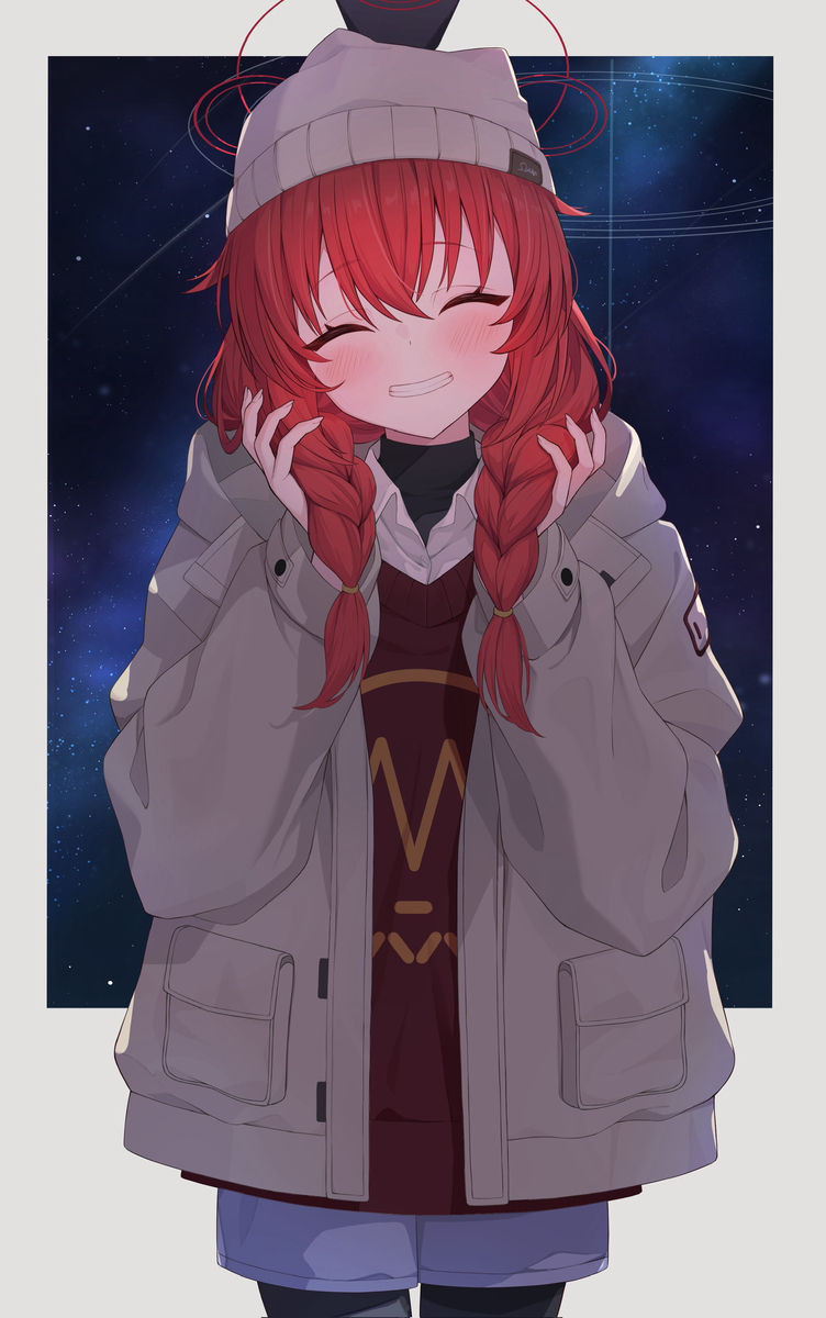 图片[5]-清纯可人/麻花辫女子插画特辑-忙忙软件库