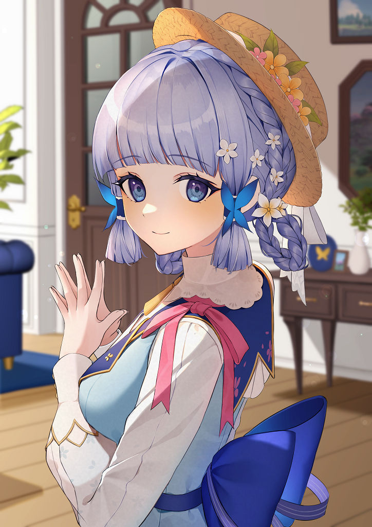 图片[11]-清纯可人/麻花辫女子插画特辑-忙忙软件库