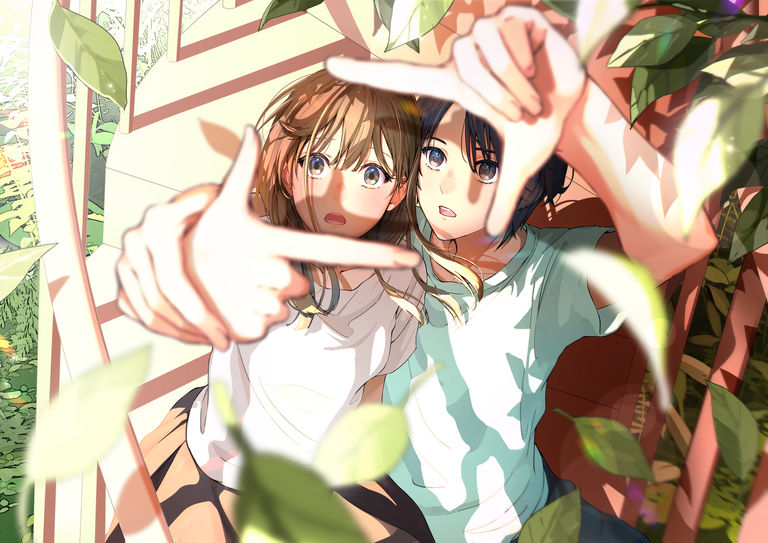 图片[1]-截取这一瞬间/指尖相框插画特辑-忙忙软件库