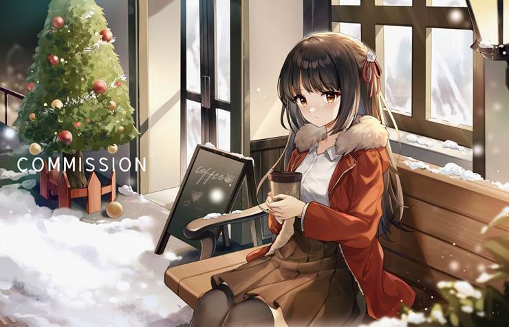 图片[11]-恋爱冒险游戏《星光咖啡馆与死神之蝶》pixiv壁纸美图-忙忙软件库