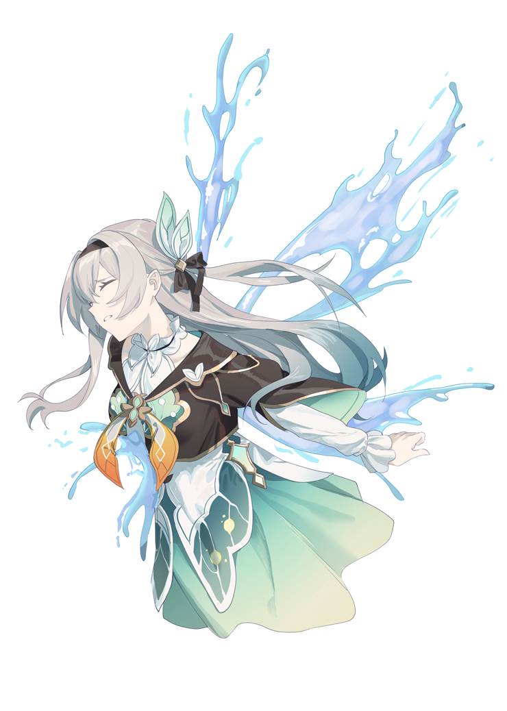 图片[7]-它迎着朝阳绽放《崩坏：星穹铁道》流萤插画壁纸图片-忙忙软件库