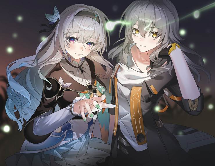 图片[4]-它迎着朝阳绽放《崩坏：星穹铁道》流萤插画壁纸图片-忙忙软件库