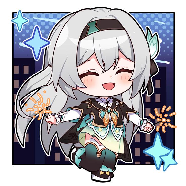 图片[9]-它迎着朝阳绽放《崩坏：星穹铁道》流萤插画壁纸图片-忙忙软件库