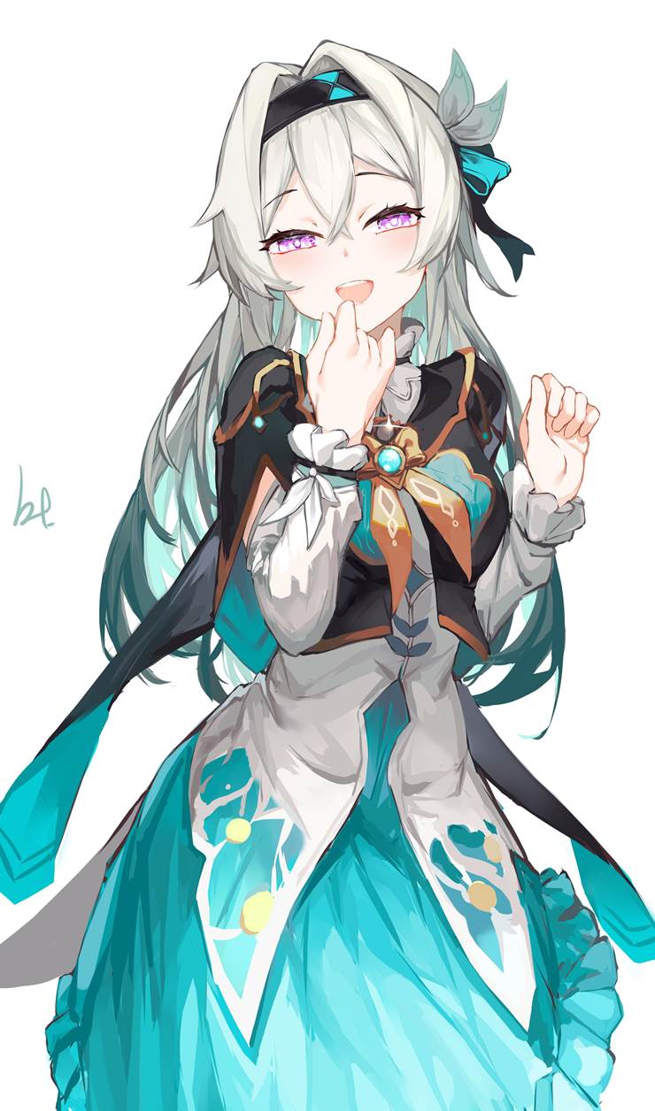 图片[3]-它迎着朝阳绽放《崩坏：星穹铁道》流萤插画壁纸图片-忙忙软件库