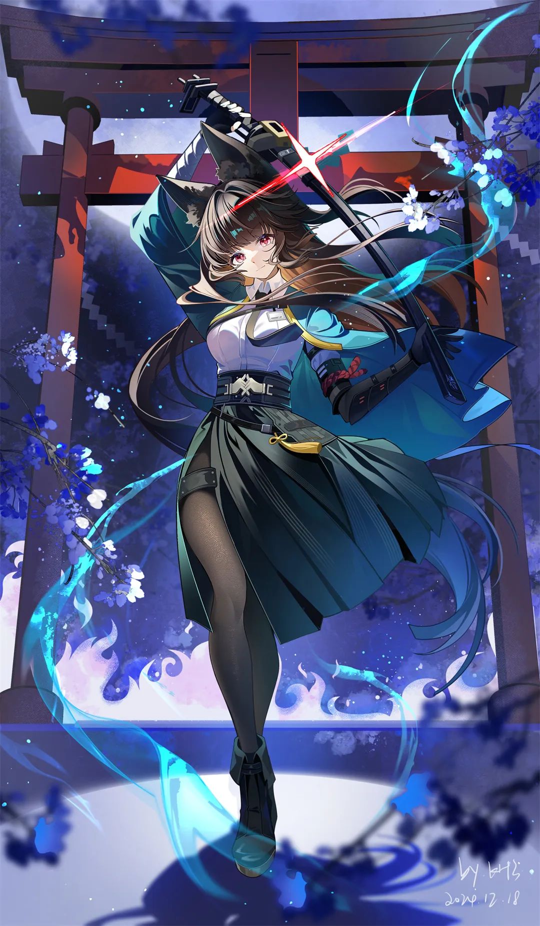 图片[4]-动漫壁纸 | 与其喜欢深夜的梦，不如爱上凌晨的 风-忙忙软件库