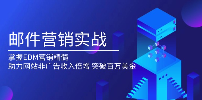 （13954期）邮件营销实战，掌握EDM营销精髓，助力网站非广告收入倍增，突破百万美金-忙忙软件库