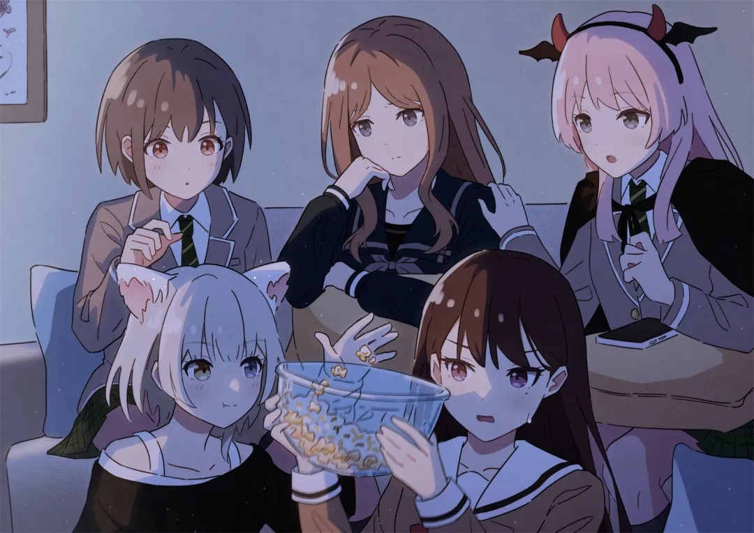 图片[5]-动漫美图 | 听喜欢的歌，吹傍晚的风，看太阳缓缓落下-忙忙软件库