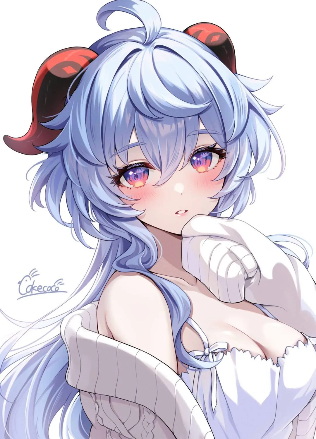 图片[4]-动漫美图 | 甘雨：遇上便是上上签 谢谢你来我身边-忙忙软件库