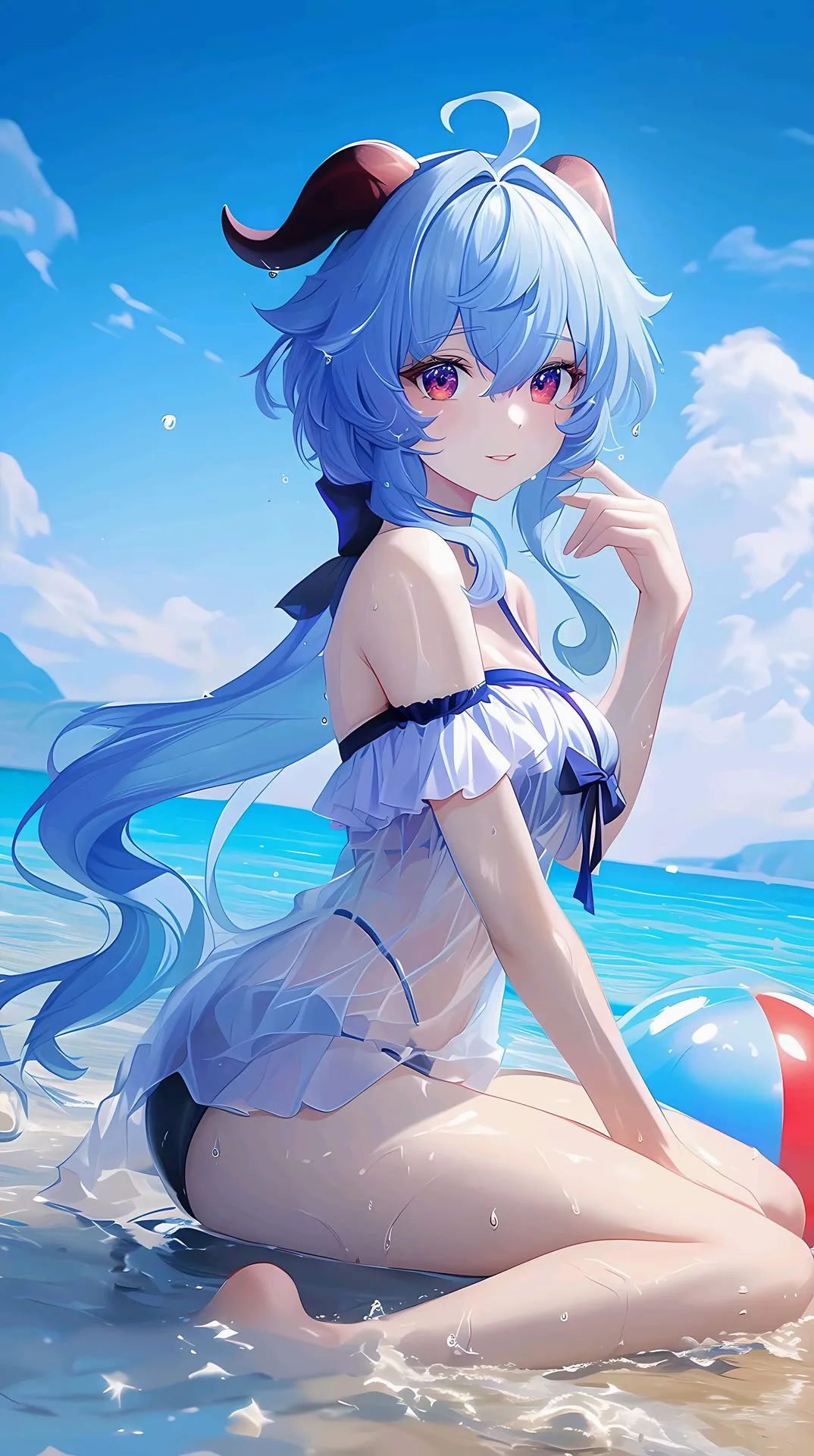 图片[10]-动漫美图 | 甘雨：遇上便是上上签 谢谢你来我身边-忙忙软件库