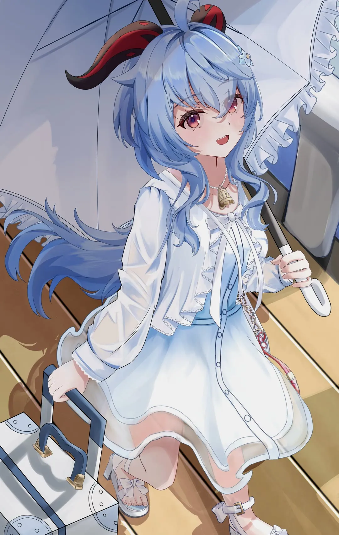 图片[12]-动漫美图 | 甘雨：遇上便是上上签 谢谢你来我身边-忙忙软件库