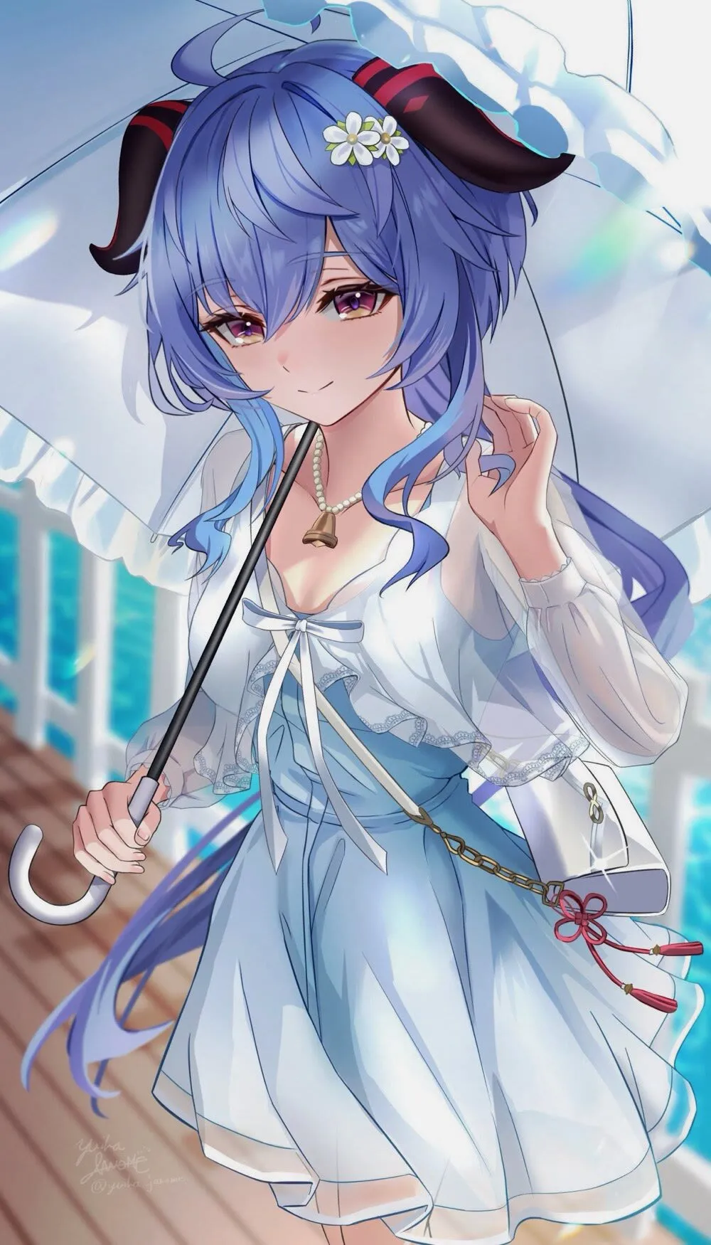 图片[14]-动漫美图 | 甘雨：遇上便是上上签 谢谢你来我身边-忙忙软件库