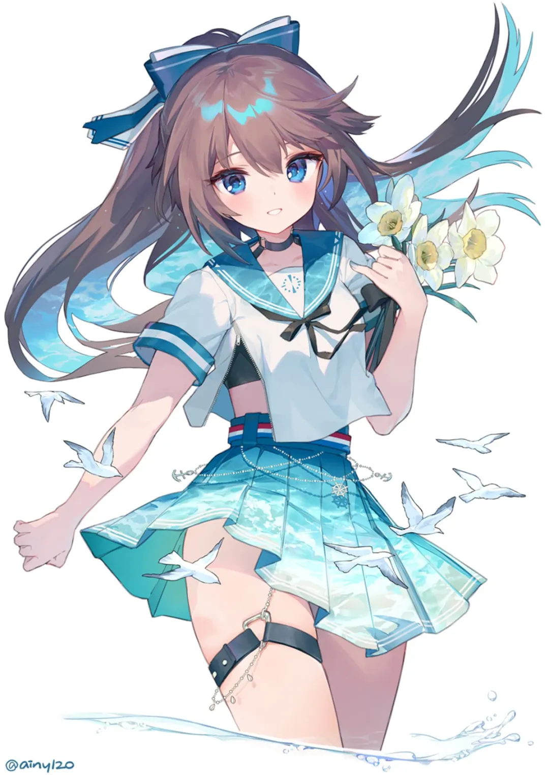 图片[4]-动漫美图 | 鹿踏雾而来，鲸随浪而涌-忙忙软件库