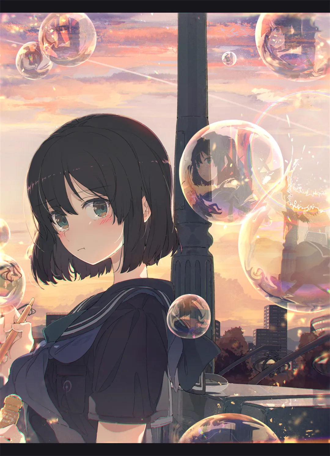 图片[4]-玫瑰谁送都浪漫，日落与谁都好看-忙忙软件库