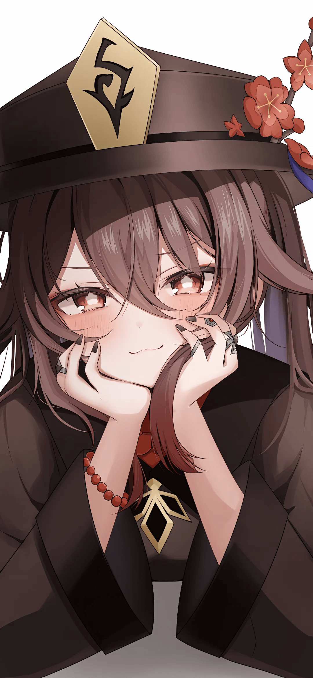 图片[17]-白发 JK 美少女风纪委员阿米莉亚 原神小胡桃插画大赏-忙忙软件库