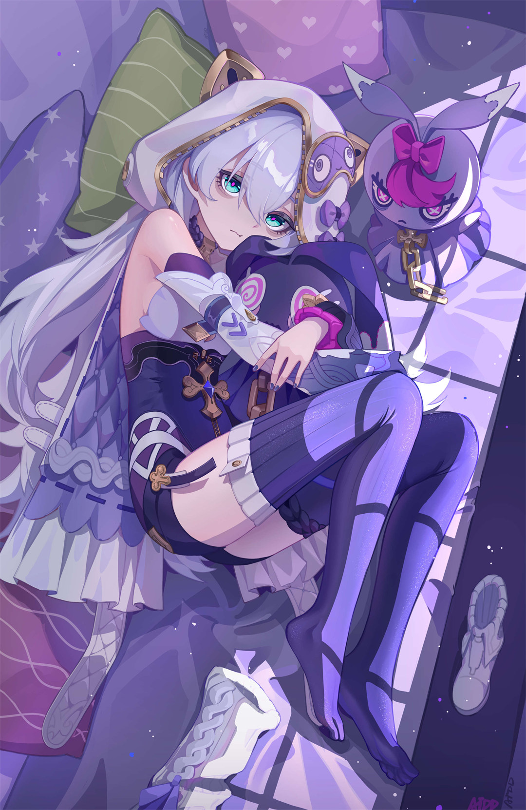 图片[11]-崩坏女神集 | 爱莉希雅、丽塔、希儿、德丽莎绝美插画来袭-忙忙软件库