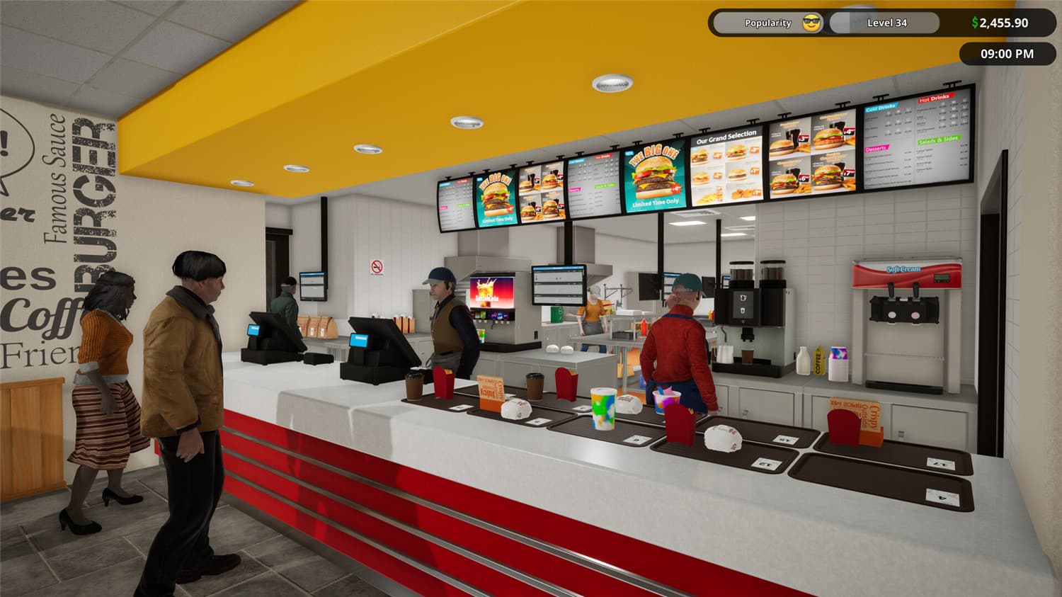 图片[2]-快餐模拟器/Fast Food Simulator|官方简体中文|支持键盘.鼠标.手柄-忙忙软件库