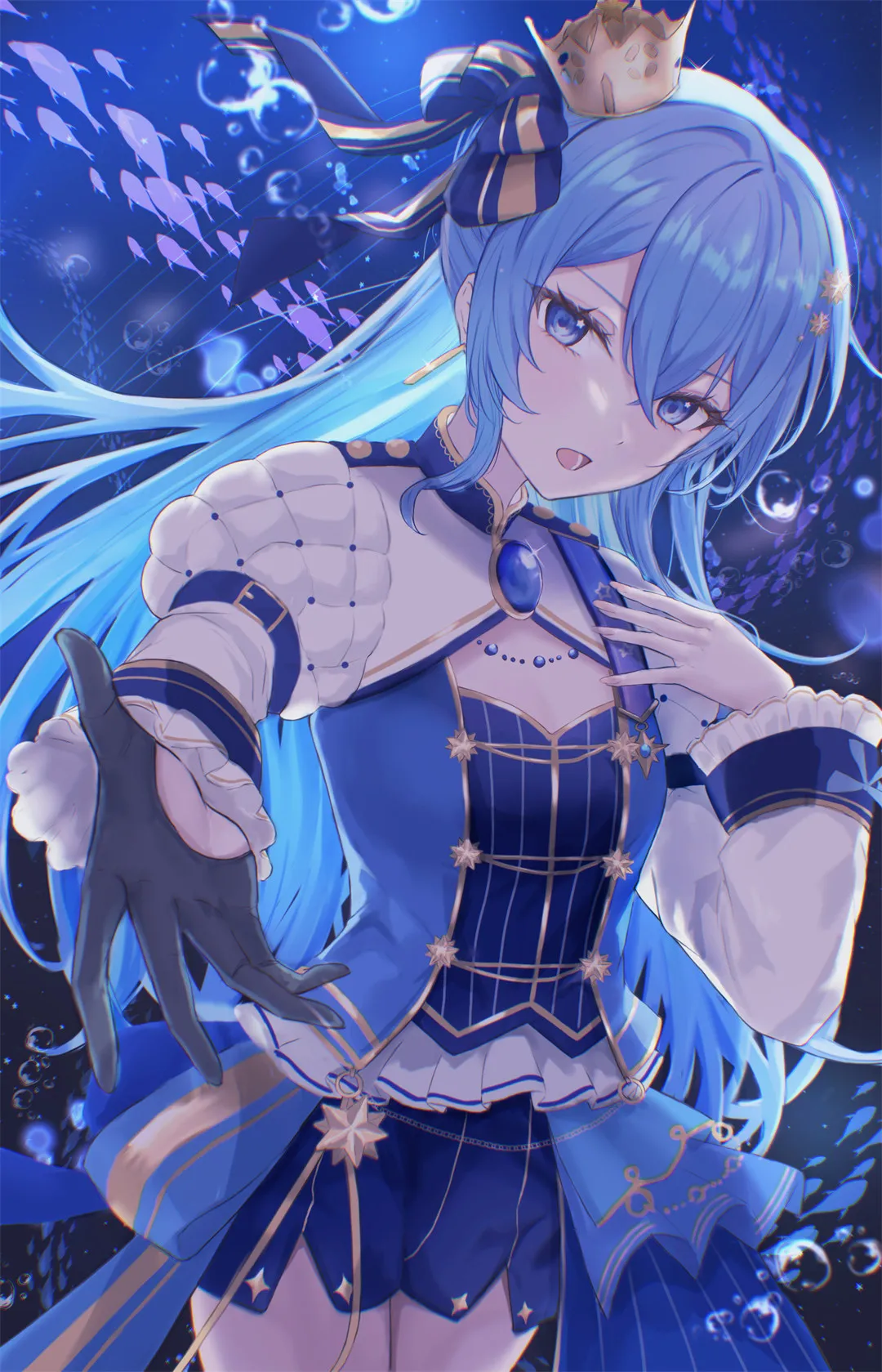 你喜欢蓝色头发美少女吗？-忙忙软件库
