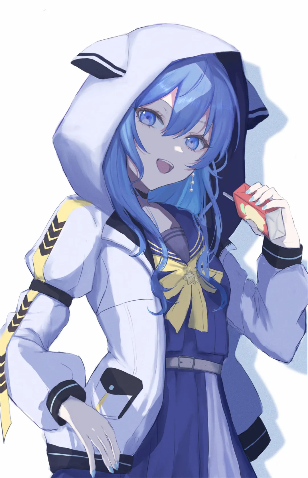 图片[8]-你喜欢蓝色头发美少女吗？-忙忙软件库