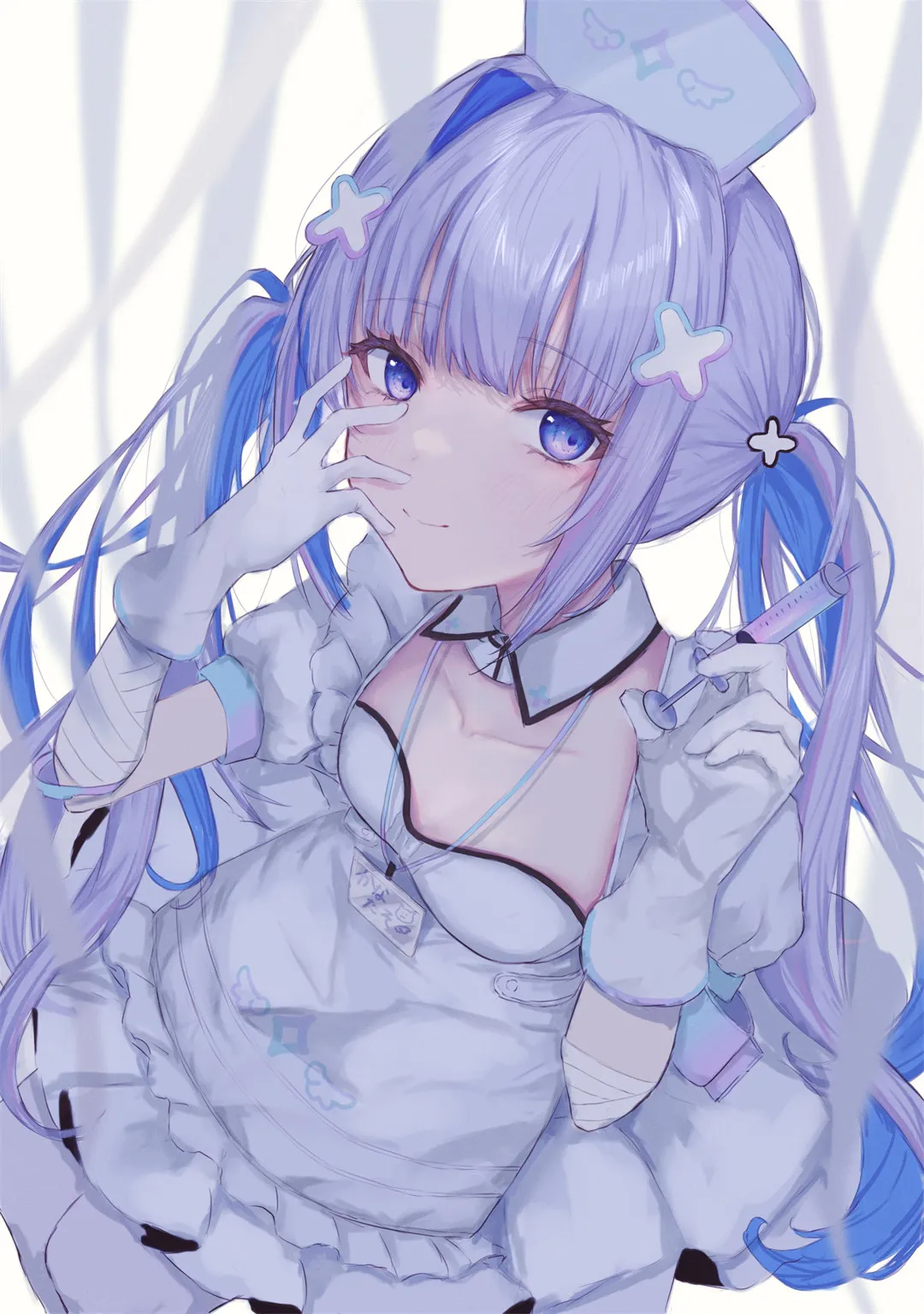 图片[10]-你喜欢蓝色头发美少女吗？-忙忙软件库