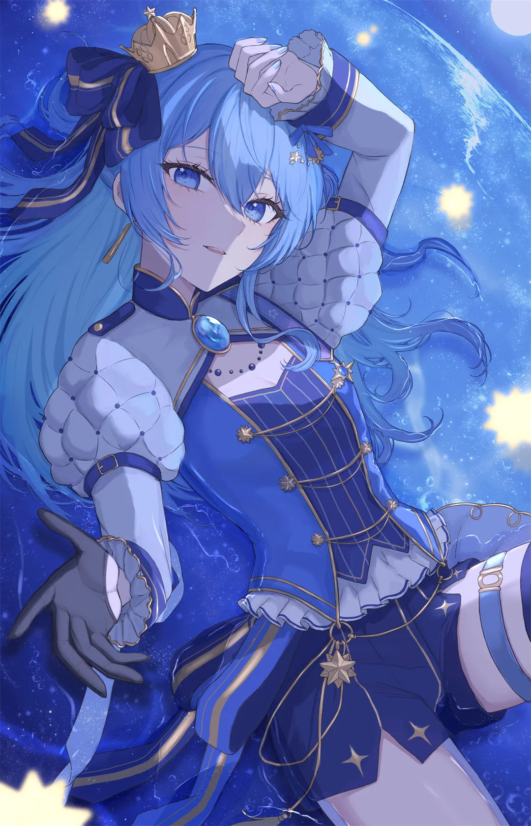 图片[9]-你喜欢蓝色头发美少女吗？-忙忙软件库