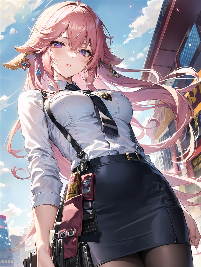 图片[4]-AI绘画动漫壁纸P站日韩系AI生成插画作品角色人物图库-忙忙软件库