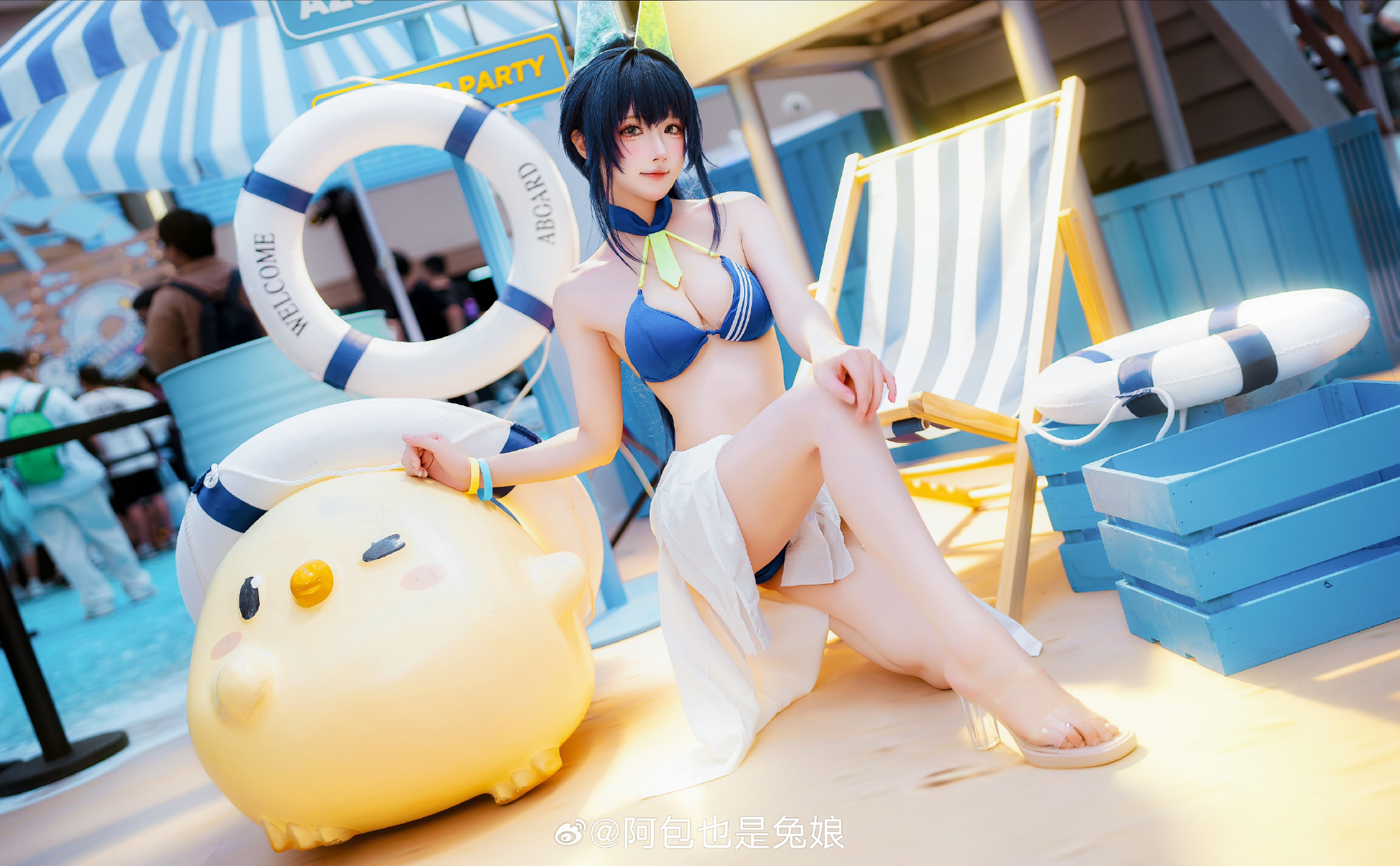图片[3]-碧蓝航线COSPLAY  大惊喜！第二次出咱们花园啦-忙忙软件库