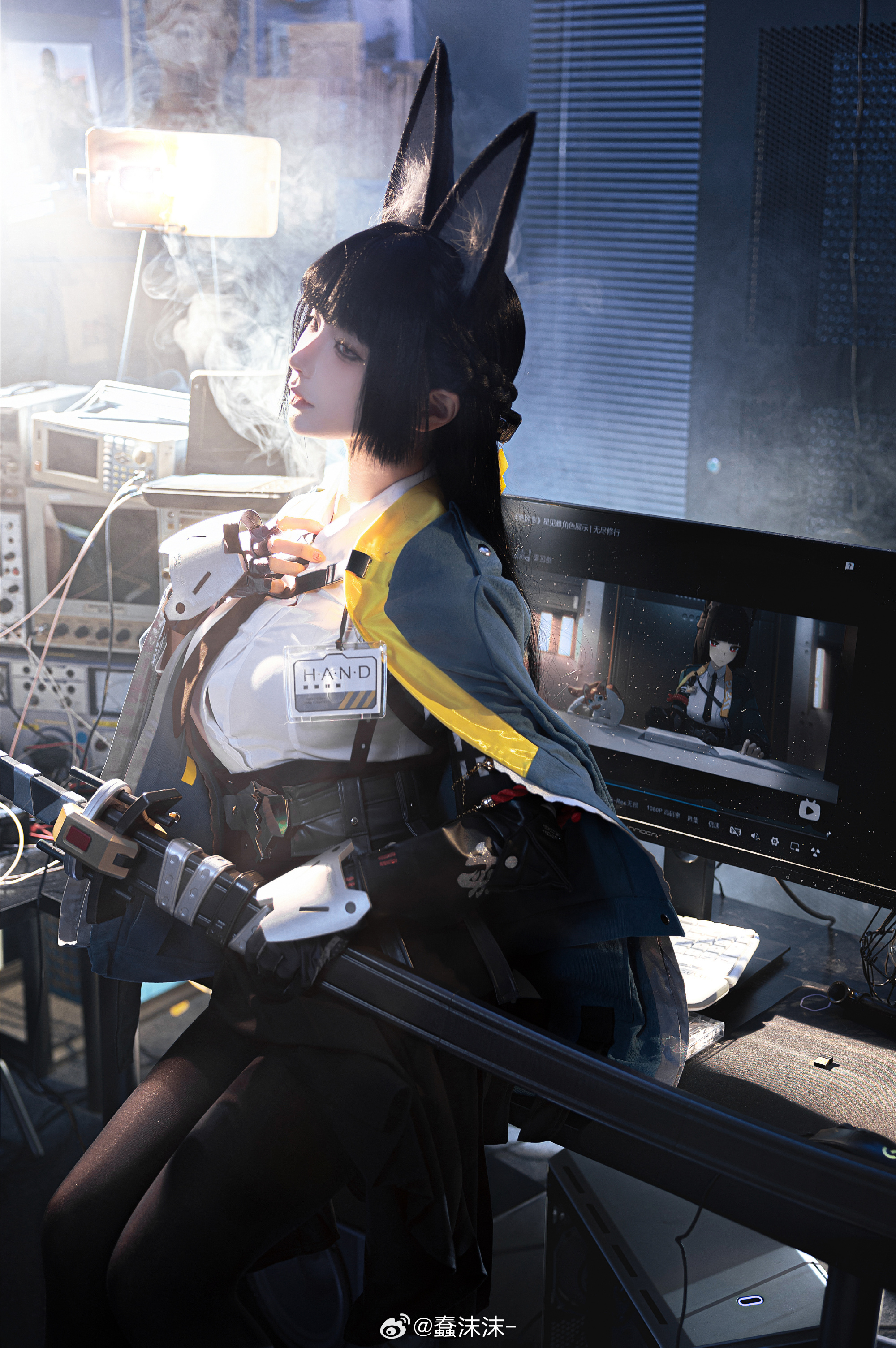 图片[5]-COSPLAY | 蠢沫沫与星见雅竟集体 “穿越” 绝区零-忙忙软件库