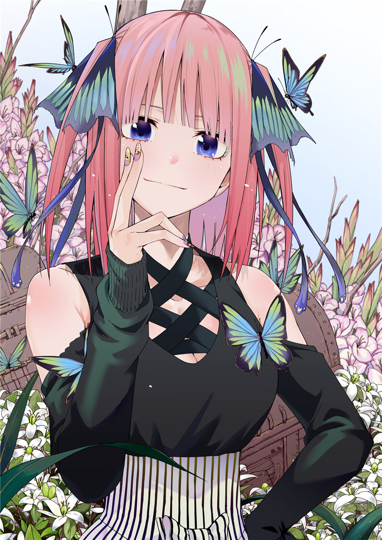 图片[5]-五等分的花嫁角色中野二乃图集原画P站pixiv插画-忙忙软件库