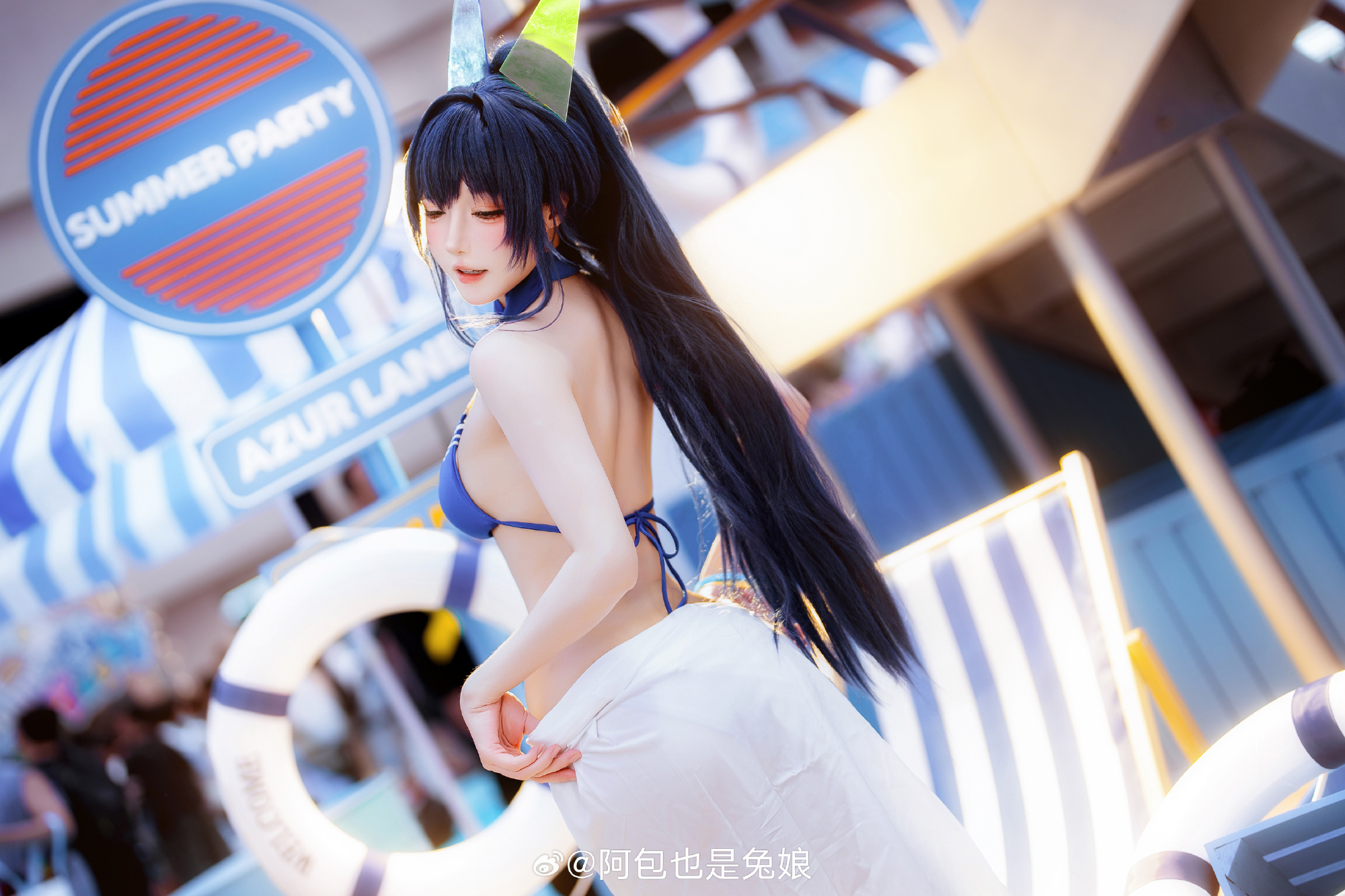 图片[2]-碧蓝航线COSPLAY  大惊喜！第二次出咱们花园啦-忙忙软件库