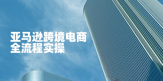 图片[1]-（14252期）亚马逊平台跨境电子商务全过程实际操作，教大家从零开始，把握店铺管理与广告方法-观竹阁