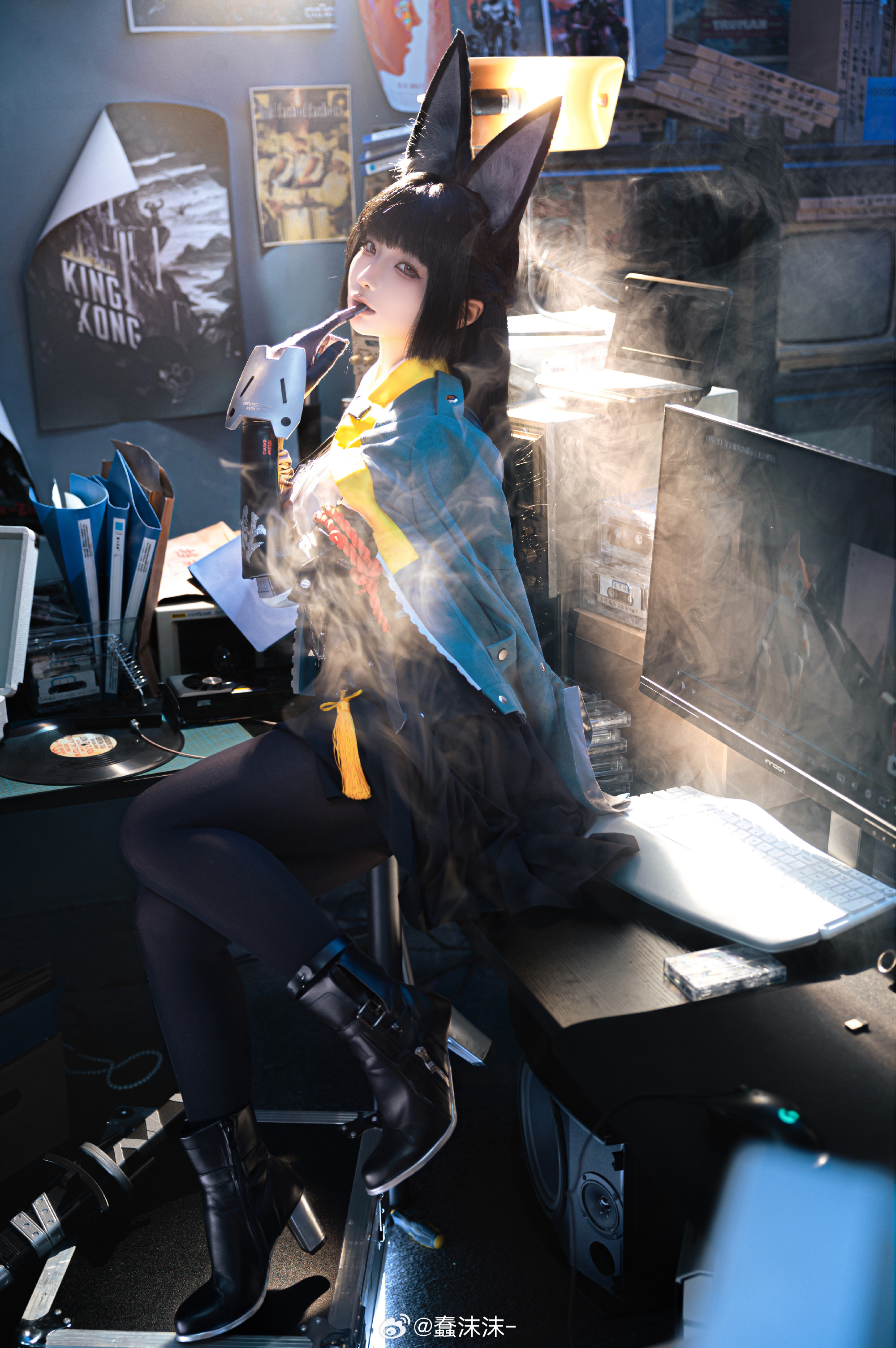 图片[2]-COSPLAY | 蠢沫沫与星见雅竟集体 “穿越” 绝区零-忙忙软件库