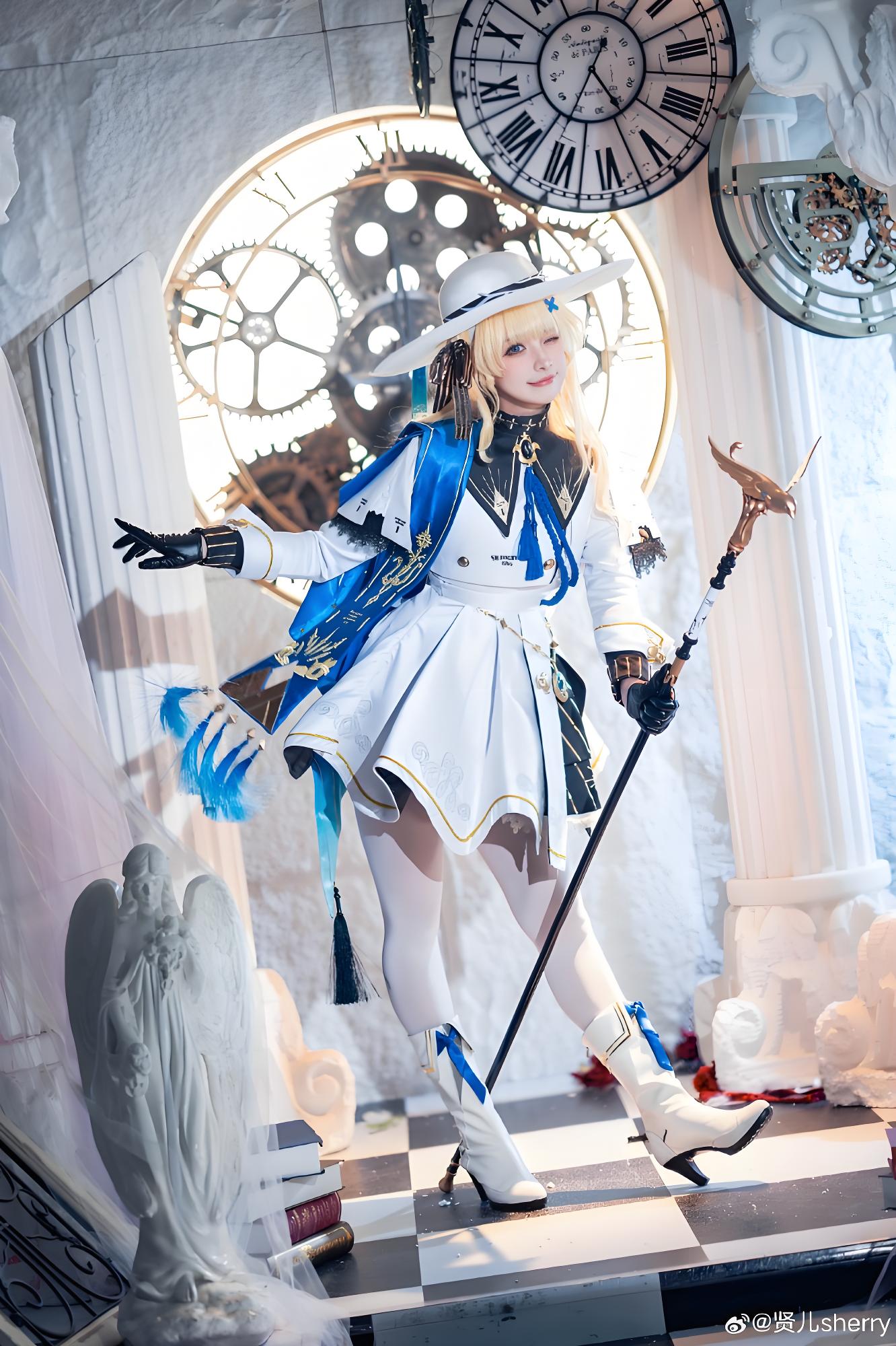 图片[2]-Cosplay | 我说菲比是天使这不过分吧！ 鸣潮 菲比@贤儿sherry-忙忙软件库