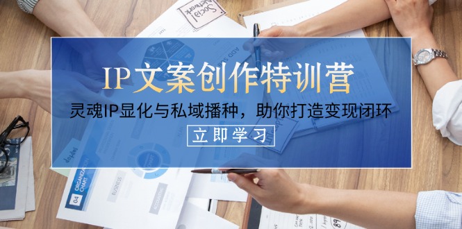 （14330期）IP文案创作夏令营，生命IP证悟与公域栽种，帮助你打造出转现闭环控制（14堂课）-观竹阁