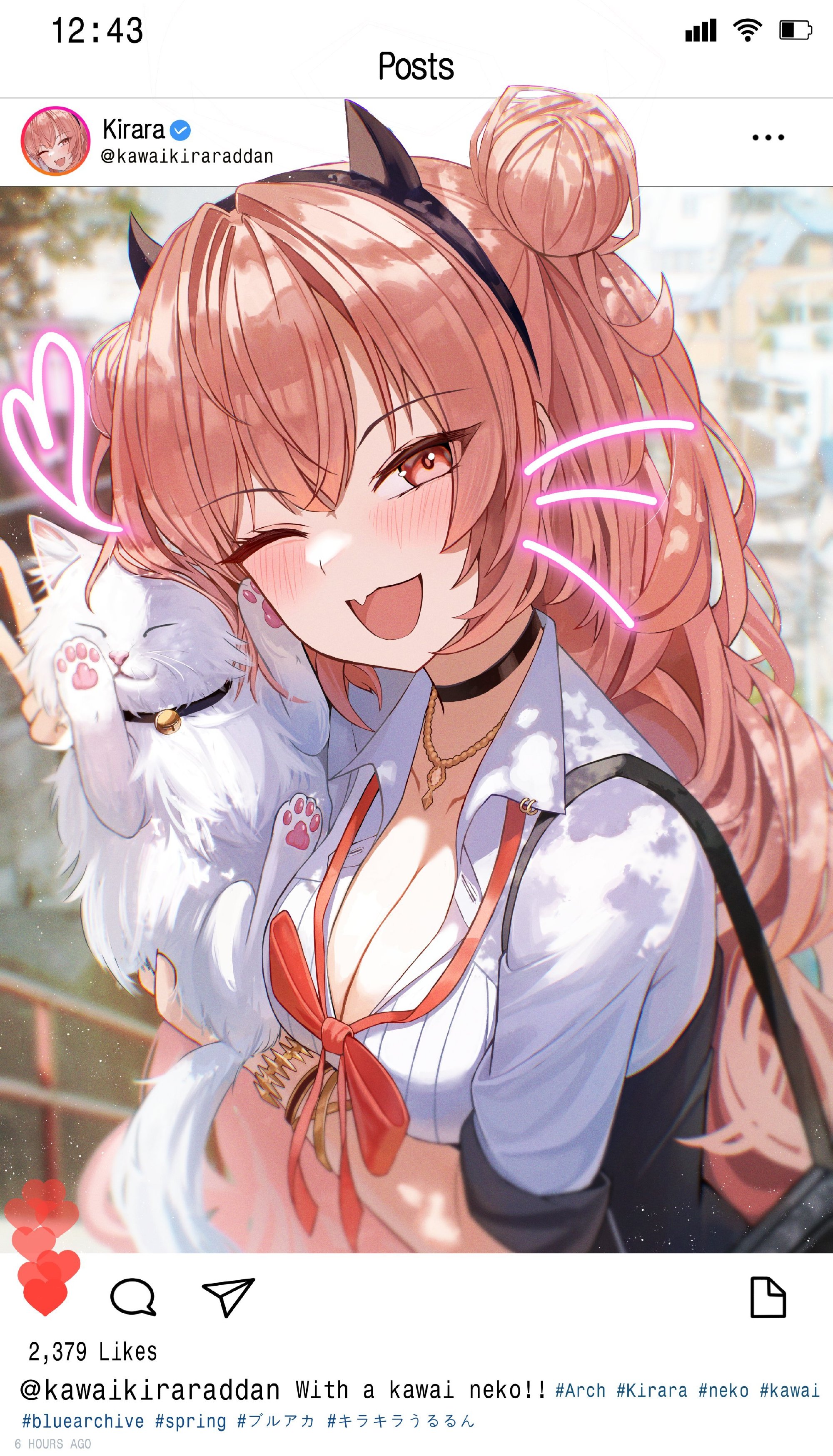 图片[6]-韩国画师Arch的插画作品可爱萌妹子插画壁纸图片素材作品合集-忙忙软件库