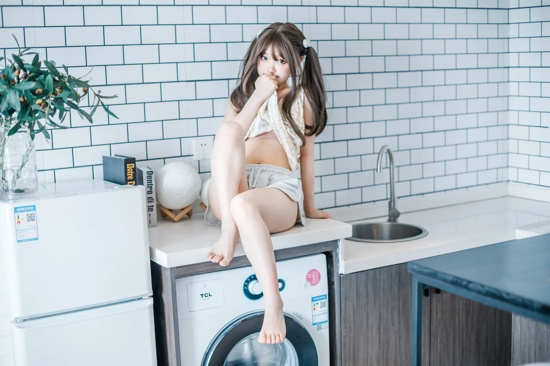 图片[8]-神沢永莉 – 写真 – 黄色吊带睡衣兔兔[22P – 156.6MB]-忙忙软件库