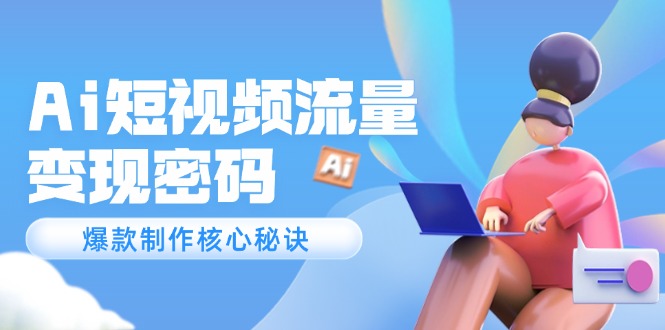 （14875期）Ai自媒体流量登陆密码，爆品制做关键窍门，120万实例深度解读-观竹阁