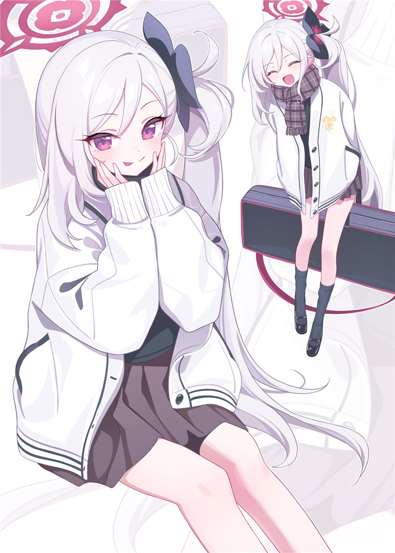 图片[5]-动漫二次元白发少女主题壁纸、海报、图集及原画图片-忙忙软件库