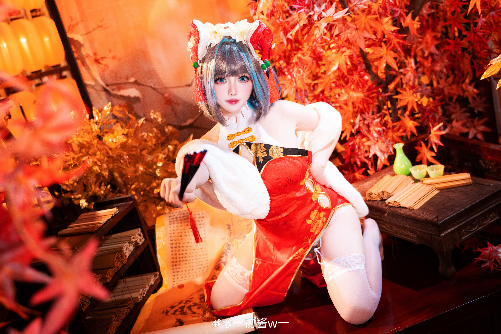 图片[3]-COSPLAY | 恭喜发财喵🐱 碧蓝航线 柴郡-忙忙软件库