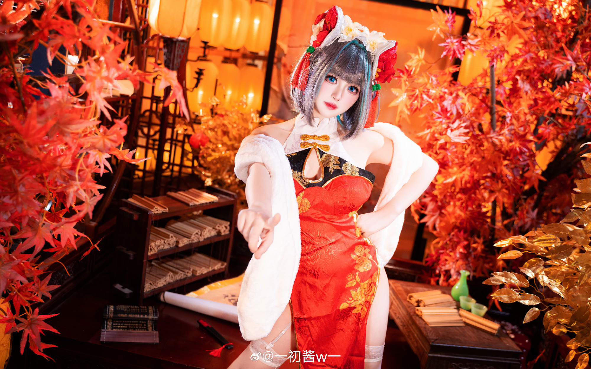 图片[8]-COSPLAY | 恭喜发财喵🐱 碧蓝航线 柴郡-忙忙软件库