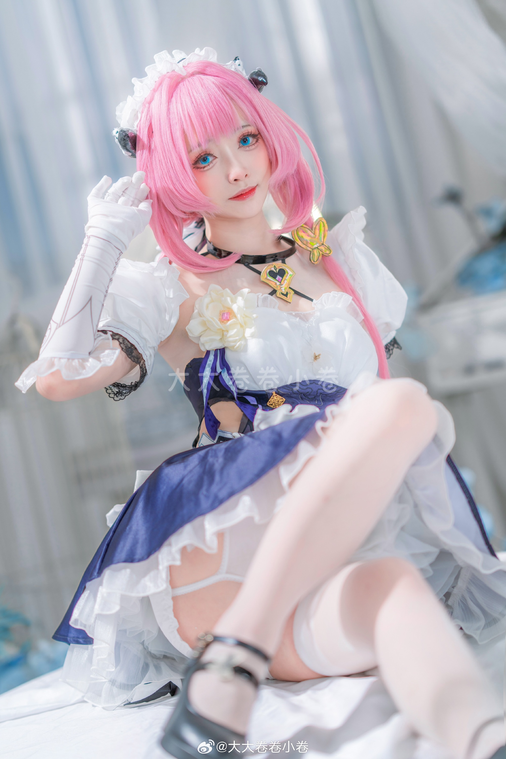 图片[2]-Cosplay | 嗨想我了嘛！宇宙第一美少女爱莉希雅来了哦❤️～-忙忙软件库